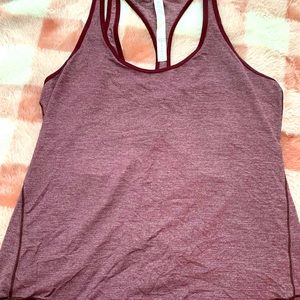 Lululemon Maroon Tank Top